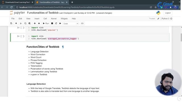 Textblob | NLP Tutorial for Beginners | Natural Language Processing | Great Learning смотреть онлайн