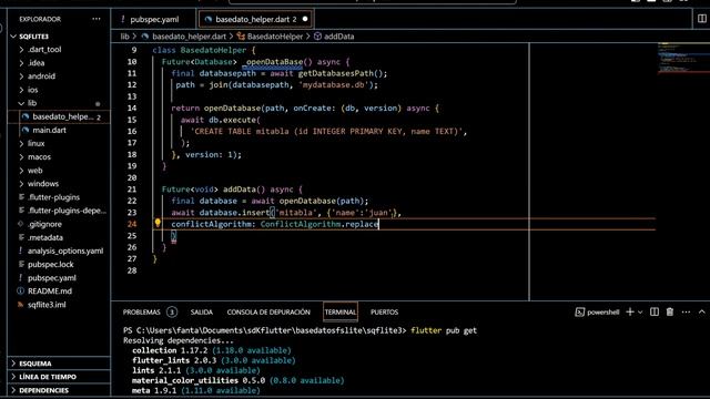 Curso de flutter | aprende base de datos en flutter | como usar sqlite en flutter para PRINCIPIANT смотреть онлайн