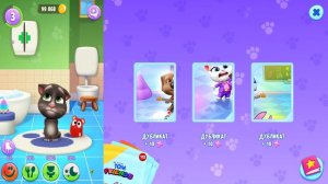 Мой Говорящий Том Друзья vs Говорящий Том 2.Новогодние Обновления.Праздник с Питомцами