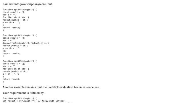 Build list of prefixes, including the whole string (2 Solutions!!) смотреть онлайн