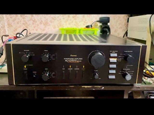 Sansui AU-D707X Decade (Профилактика Часть 1.) смотреть онлайн