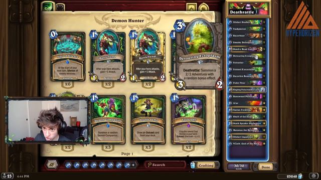 [Hearthstone] DECKS YOU NEED FOR LEGEND - NEW MINISET смотреть онлайн