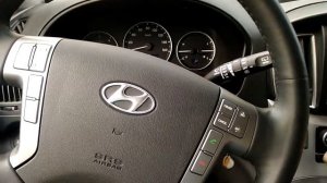 Hyundai Starex турботаймер и поддержка зажигания  с системой Призрак 8GL
