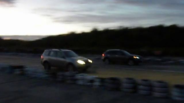 infiniti fx35 vs subaru forester turbo, fx winner again смотреть онлайн