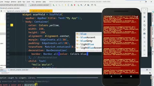 09. Flutter的常用佈局Widget：Container смотреть онлайн