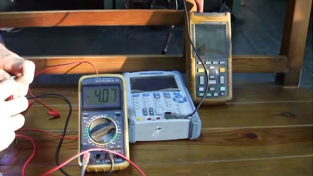 Влияние щупов на измерение тока фонарика смотреть онлайн