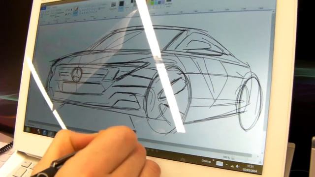 Sony Vaio Duo 13 | drawing test смотреть онлайн