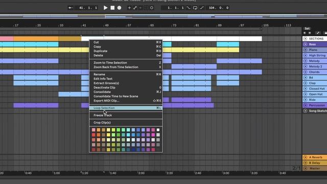 Song Sketch 2: New template from arrangement (Live 11) смотреть онлайн