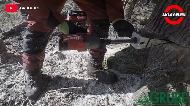 Ingenious Tool For Cutting Tree - Incredible Technology Modern Woodworking Equipments