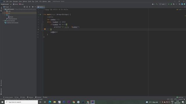 Bài 9: Vòng lặp While và Do While | kotlin tutorial | Khánh Jos смотреть онлайн
