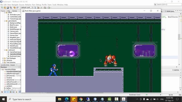 Megaman Java game tutorial - Part 18: Add Enemy смотреть онлайн