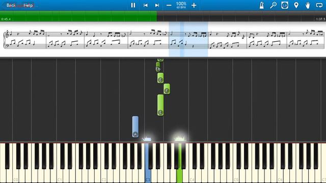 Владимир Маркин - Сиреневый туман на пианино (piano cover) [Synthesia] by 11ans11 смотреть онлайн