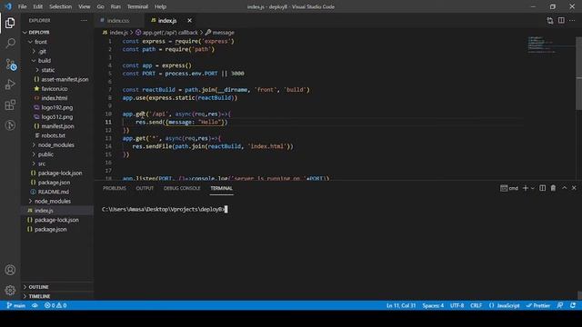 How to deploy a React App with an express API on Heroku. (MERN) stack смотреть онлайн