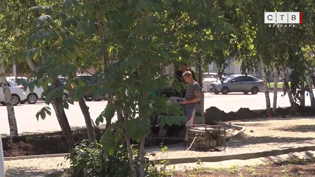 Работы по благоустройству аллеи «Дружба» смотреть онлайн
