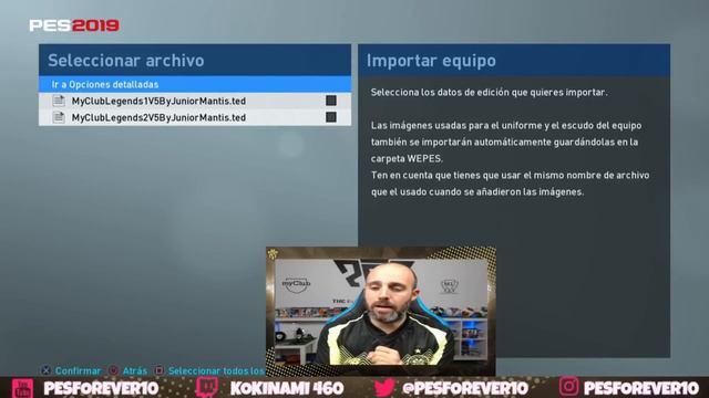 PES 2019 (PS4) NUEVAS LEYENDAS DLC 3,0 OF PS4 PS5 PC смотреть онлайн