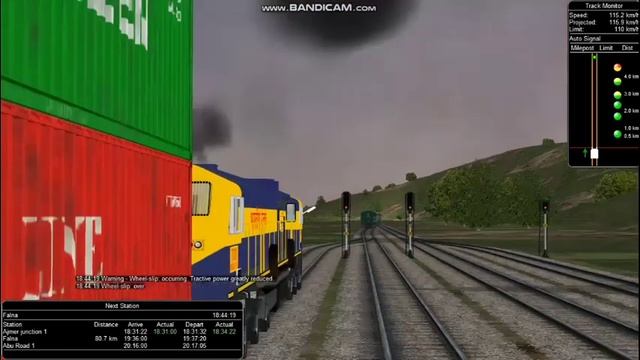 Ajmer Ahmedabad Garib Rath Express Journey In IR- MSTS |Indian Railways | Train Game Play Open Rail