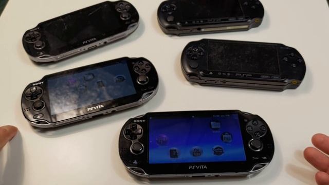 Три PS Vita c Авито и немного PSP смотреть онлайн