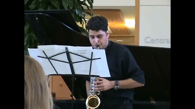 eugene bozza aria saxophone and piano смотреть онлайн