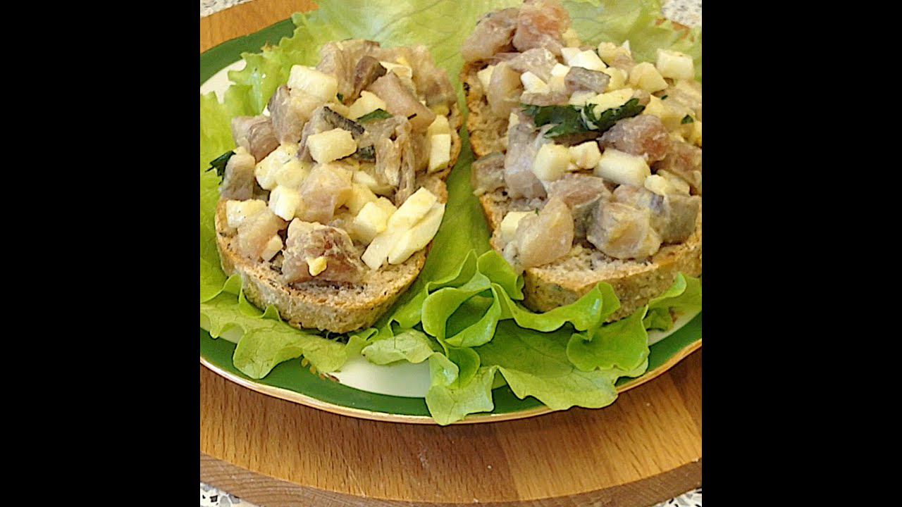 Ароматная селёдочка с горчичным соусом смотреть онлайн