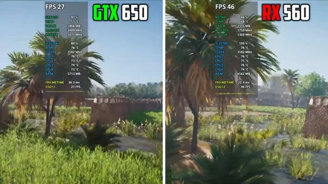 RX 560 4GB Vs GTX 650 2GB | 3 Games Tested - Which Is Best?