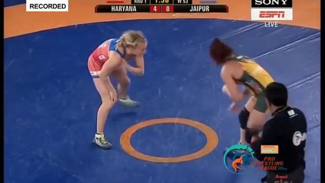 PWL 2017: Sofia Mattsson VS Betzabeth Arguello 17th Jan | Haryana Hammers Vs Jaipur Ninjas смотреть онлайн