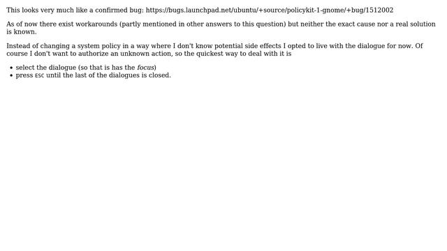 Ubuntu: Seemingly Random 