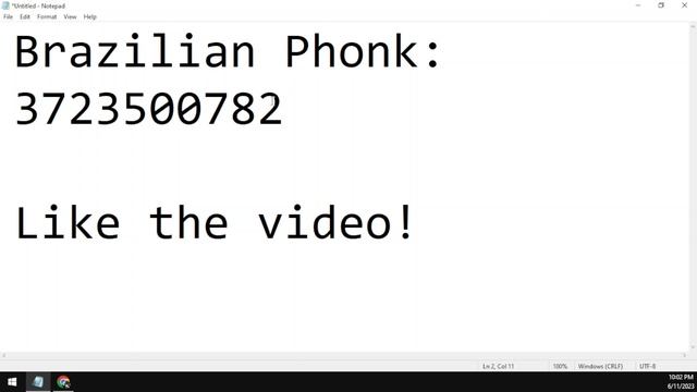 BRAZILIAN PHONK ROBLOX MUSIC ID/CODE | JUNE 2023  AFTER UPDATE | NO GROUP