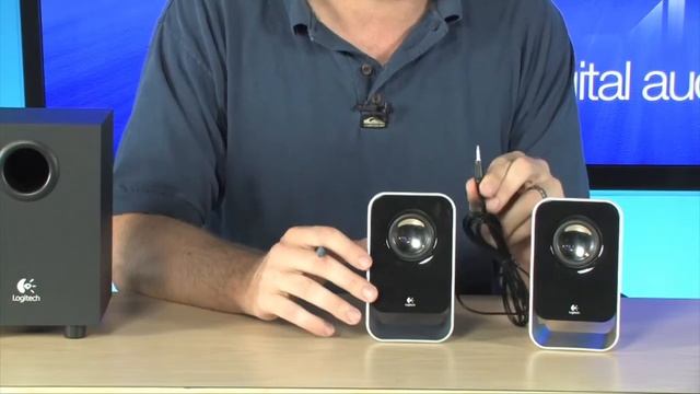 Logitech LS21 2.1 Stereo Speaker System смотреть онлайн