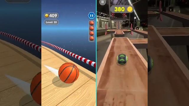 sky escape rolling ball vs going balls _ speed run _ Walkthrough ios end Android mobile game play смотреть онлайн