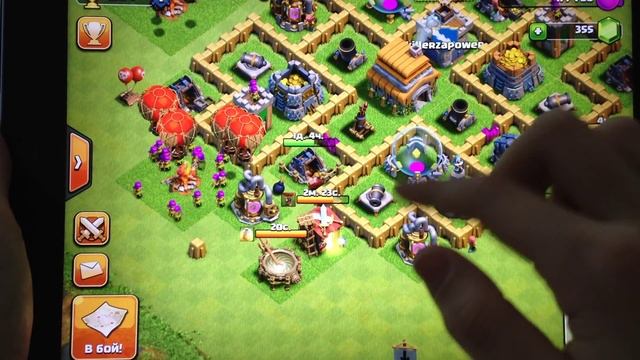 Clash of Clans Норм/Идеал армия для 5,6 тх. смотреть онлайн