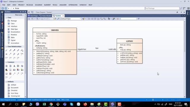 [PT TK HT HĐT] THỰC HÀNH: MÔ HÌNH LỚP (CLASS DIAGRAM) смотреть онлайн