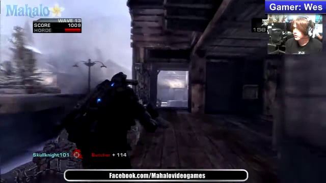 Gears of War 2 Horde Avalanche Skullknight101 Wave 13 смотреть онлайн