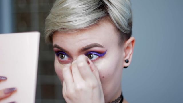 Purple Smokey Eye Makeup Tutorial смотреть онлайн
