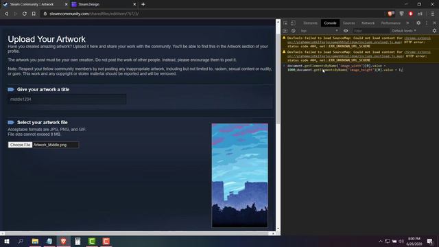 How to: Make long Artwork Showcase in your Steam Profile (Updated 2020) смотреть онлайн