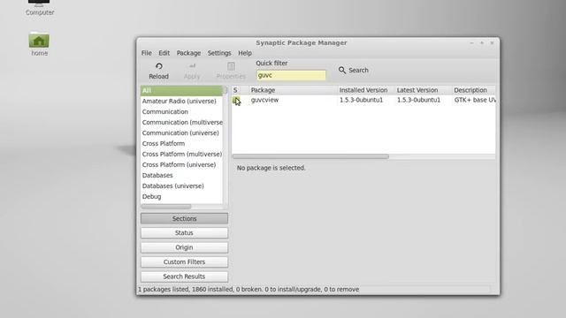 Uninstall or remove completely a software in Linux Mint using Synaptic Package Manager смотреть онлайн