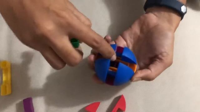 How to solve 9 piece ball puzzle or sphere ball puzzle смотреть онлайн