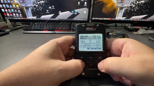 XP DEUS 2 - меню прибора , его функции  - для  новичков