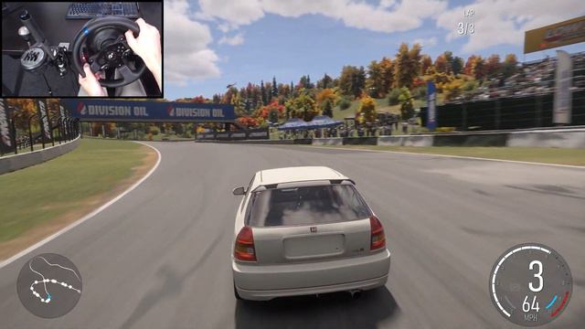 Honda Civic Type R EK9 - Forza Motorsport | Steering Wheel + Shifter Gameplay смотреть онлайн