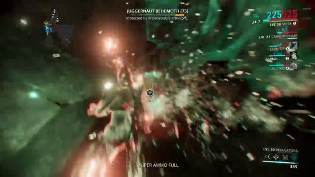 Warframe Juggernaut run Nova and Mesa смотреть онлайн