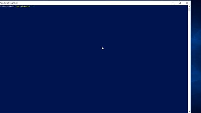 usage of powershell get-filehash, kullanımı смотреть онлайн