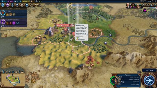 Civilization VI: Gathering Storm -- Episode 3: Dark Age And Surprise War -- Eleanor France Immortal смотреть онлайн