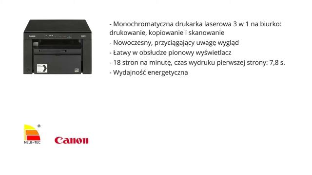 Canon i-SENSYS MF3010 (drukarka/kopiarka) смотреть онлайн