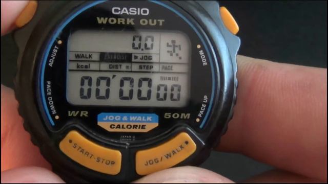 Casio JC-10 Work out watch - Jog and Walk смотреть онлайн