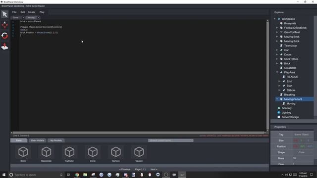 Brick Planet Scripting | Vector3 смотреть онлайн