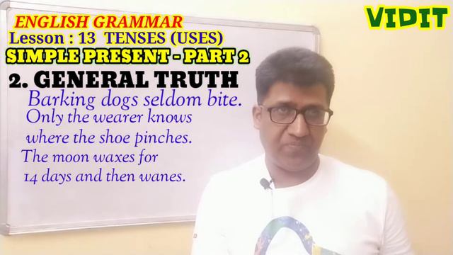 #English Grammar # Tenses #Present Indefinite Tense -2 смотреть онлайн