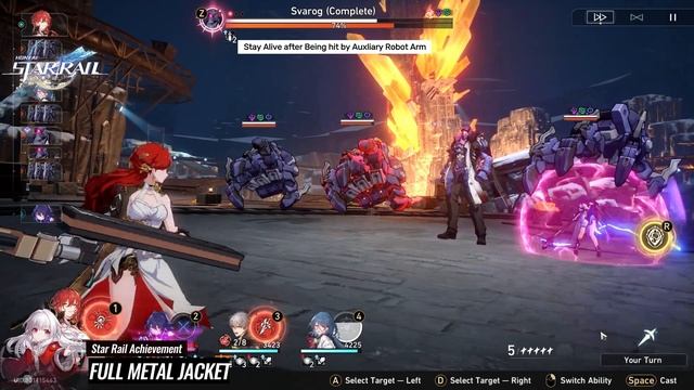 Another Stupid Achievement Hard to get.!! Full Metal jacket Honkai Star rail смотреть онлайн