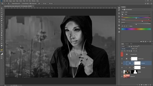 How To Blend Images Together and Create Realistic Composites In Photoshop смотреть онлайн
