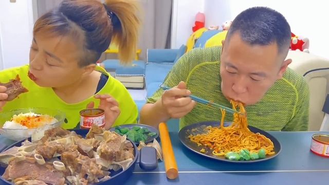 不给他做饭第8天，看你能坚持多久#eating show#eating challenge#husband and wife eating food#mukbang #asmr eating смотреть онлайн