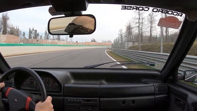 Monza Track Day 19/02/2023 Fiat Uno Turbo ie Turno 10:40 . video 1/2 смотреть онлайн