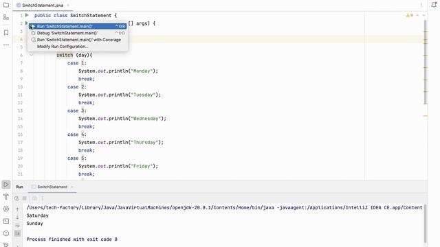 JAVA BASICS-14|| Switch Control Flow | Statements in Java|| Why we use it смотреть онлайн